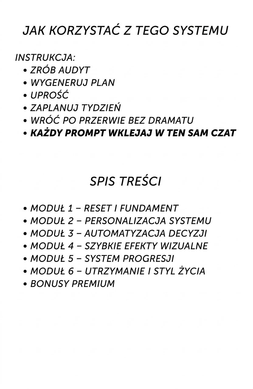 System Formy dla Zabieganych Kobiet